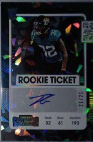 Tyson Campbell [Autograph Cracked Ice] #161