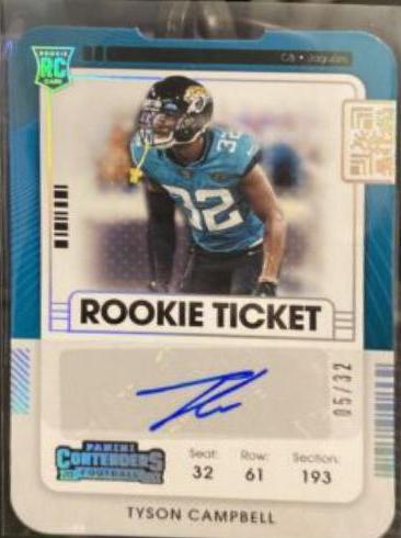 Tyson Campbell [Autograph Stub] #161V