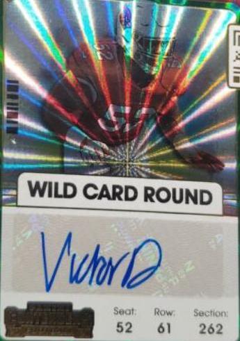 Victor Dimukeje [Autograph Wild Card Round] #242