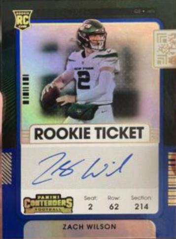 Zach Wilson [Autograph Reverse] #102