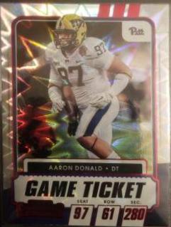 Aaron Donald [Cracked Ice Ticket] #80