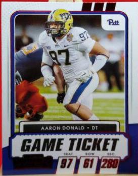 Aaron Donald [Red Zone Ticket] #80