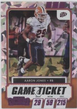 Aaron Jones [Cracked Ice Ticket] #53