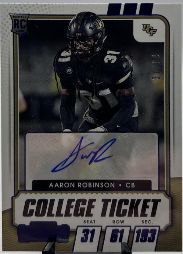 Aaron Robinson [Autograph Blue] #287