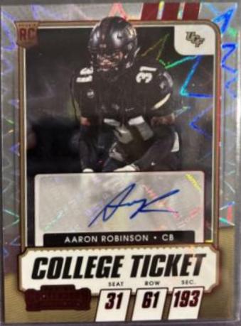 Aaron Robinson [Autograph Red Explosion] #287