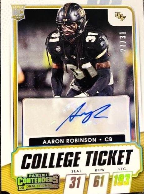 Aaron Robinson [Autograph Stub] #287