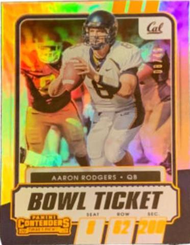 Aaron Rodgers [Bowl Ticket] #6
