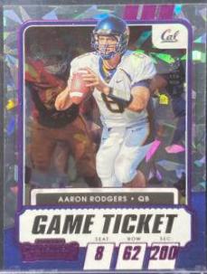 Aaron Rodgers [Cracked Ice Ticket] #6