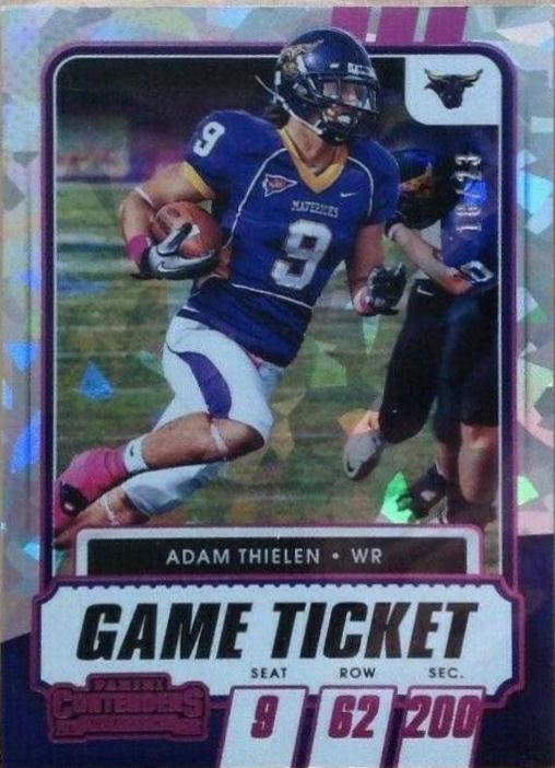 Adam Thielen [Cracked Ice Ticket] #43