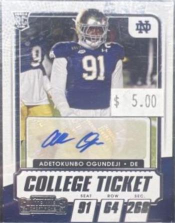 Adetokunbo Ogundeji [Autograph Stub] #297