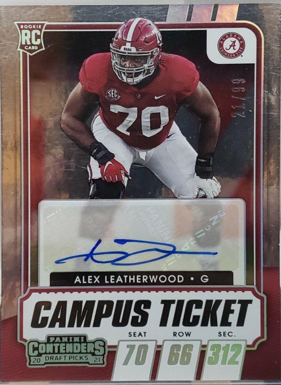 Alex Leatherwood [Autograph Campus Ticket] #230