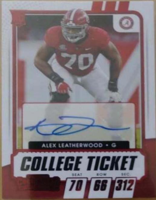 Alex Leatherwood [Autograph Red] #230