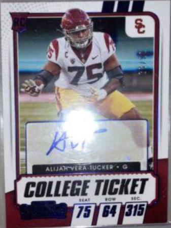 Alijah Vera Tucker [Autograph Campus Ticket] #209
