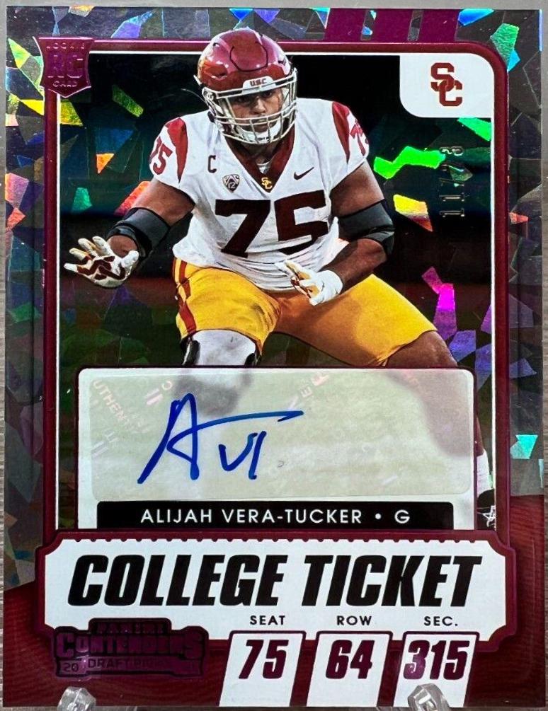 Alijah Vera Tucker [Autograph Pink Cracked Ice] #209