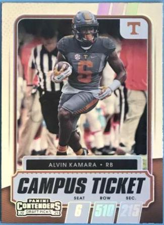 Alvin Kamara [Campus Ticket] #51