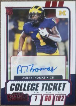 Ambry Thomas [Autograph Red] #236