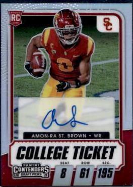 Amon Ra St. Brown [Autograph Campus Ticket] #118