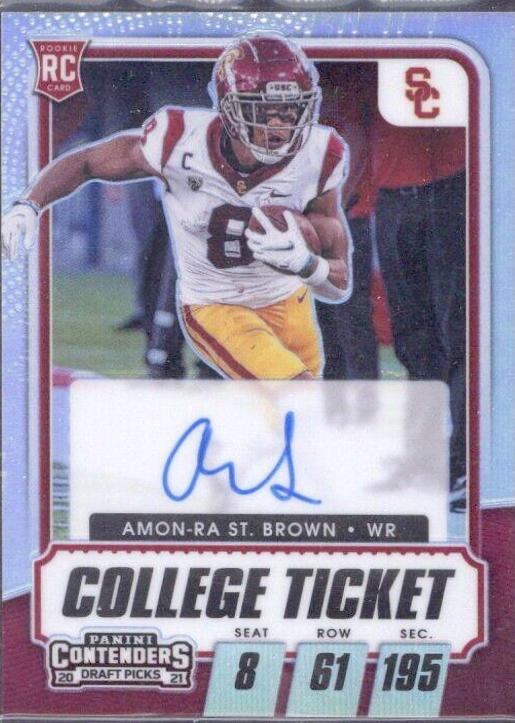 Amon Ra St. Brown [Autograph Premium] #118B