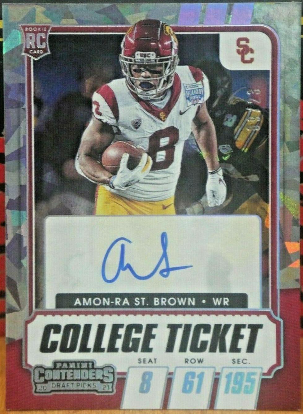Amon Ra St. Brown [Autograph] #118