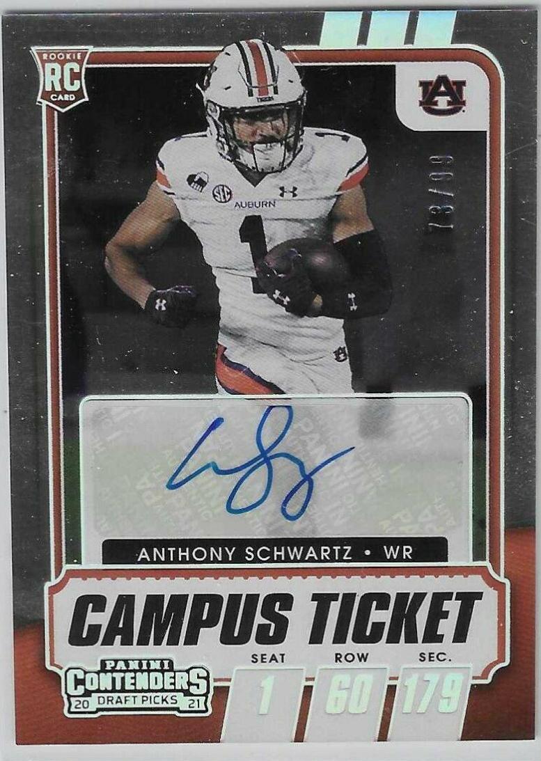 Anthony Schwartz [Autograph Campus Ticket] #128