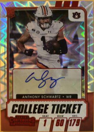 Anthony Schwartz [Autograph Red Explosion] #128
