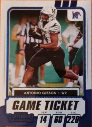 Antonio Gibson [Blue] #55