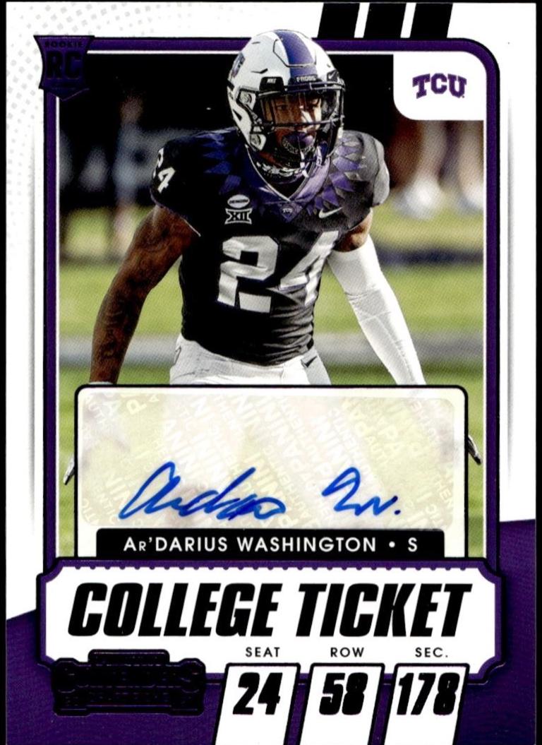 Ar'Darius Washington [Autograph Purple] #289