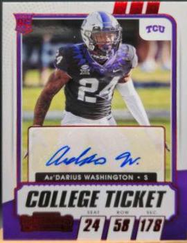 Ar'Darius Washington [Autograph Red] #289