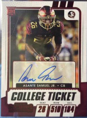 Asante Samuel Jr. [Autograph Red] #282