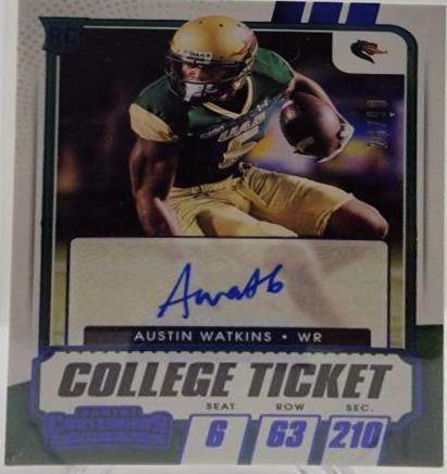 Austin Watkins Jr. [Autograph Blue] #170