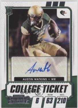 Austin Watkins Jr. [Autograph Campus Ticket] #170