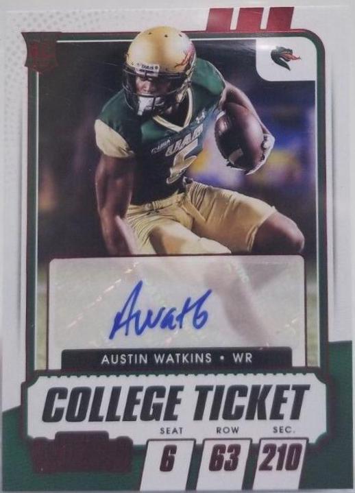 Austin Watkins Jr. [Autograph Red] #170