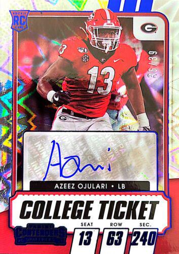 Azeez Ojulari [Autograph Blue Explosion] #296