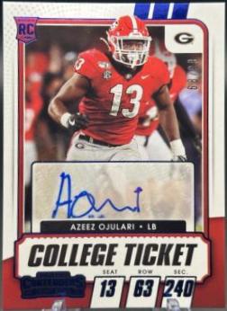 Azeez Ojulari [Autograph Blue] #296