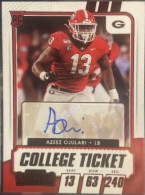 Azeez Ojulari [Autograph Campus Ticket] #296