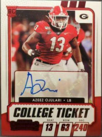 Azeez Ojulari [Autograph Red] #296
