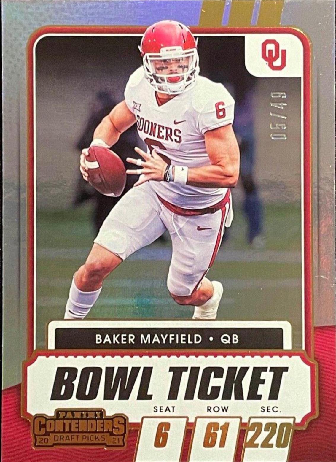 Baker Mayfield [Bowl Ticket] #19