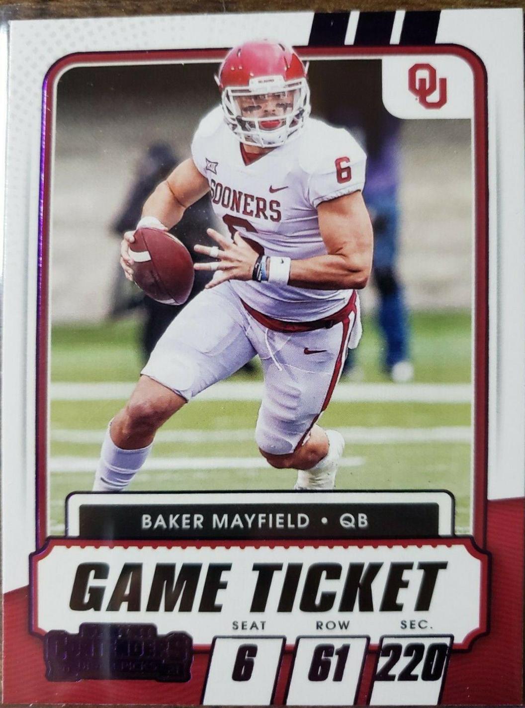 Baker Mayfield [Purple] #19