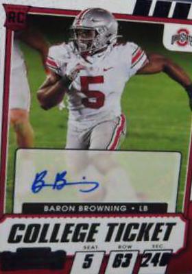 Baron Browning [Autograph Blue] #215