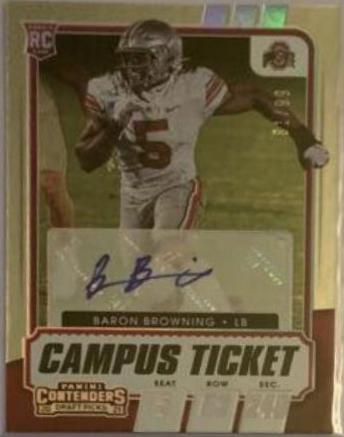 Baron Browning [Autograph Campus Ticket] #215