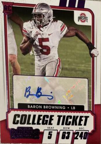 Baron Browning [Autograph Purple] #215