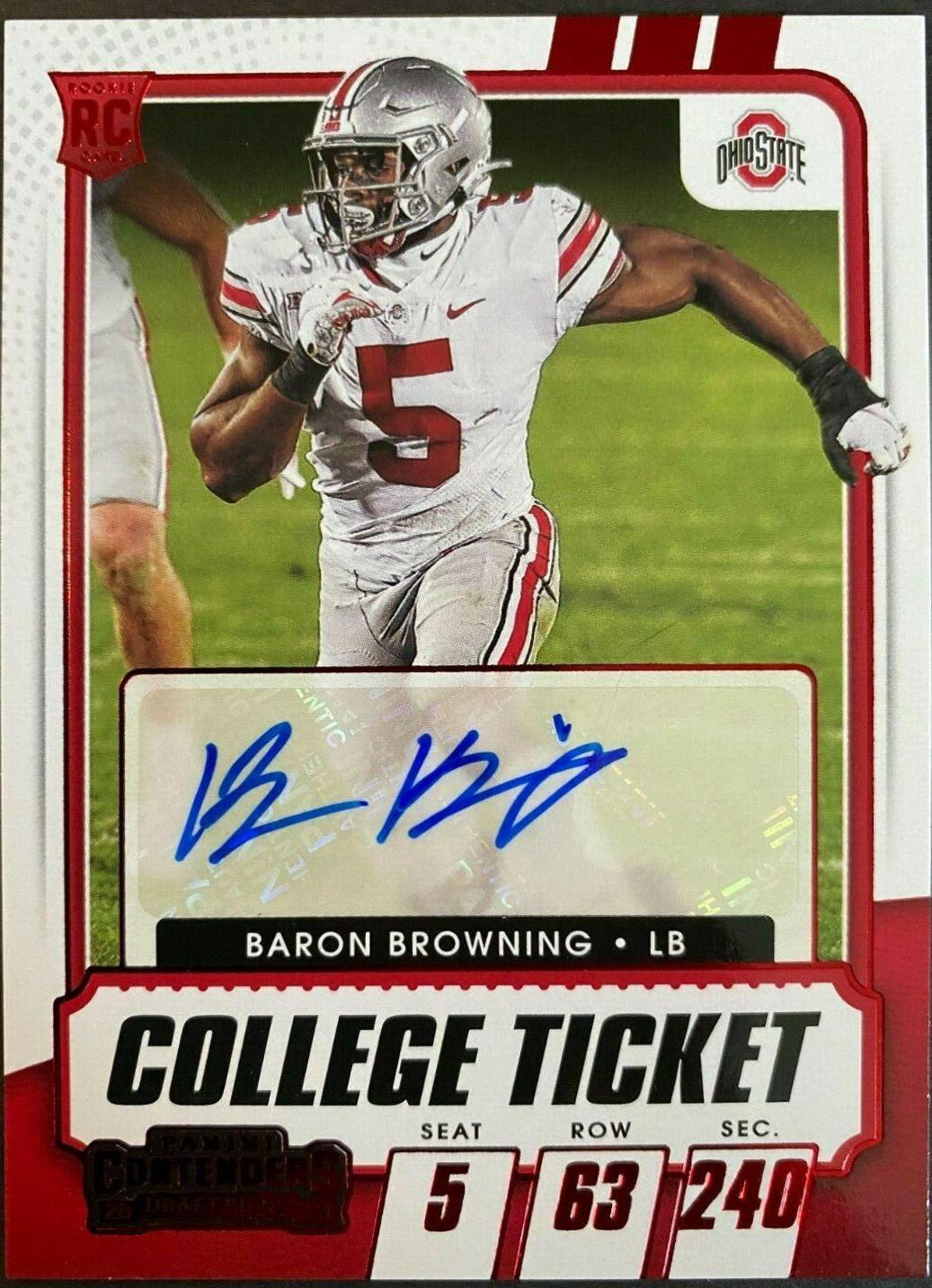 Baron Browning [Autograph Red] #215