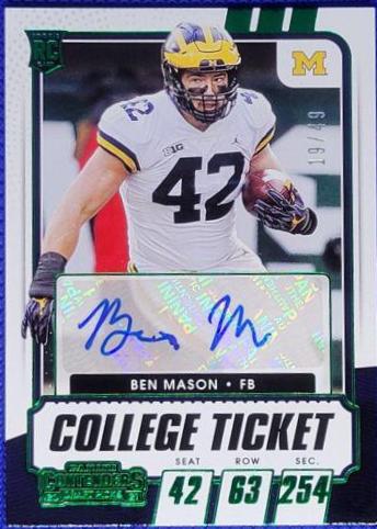 Ben Mason [Autograph Green] #193