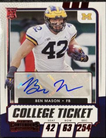 Ben Mason [Autograph Red] #193