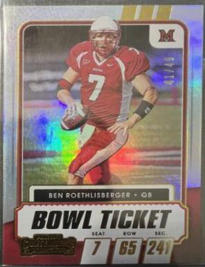 Ben Roethlisberger [Bowl Ticket] #12