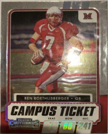 Ben Roethlisberger [Campus Ticket] #12