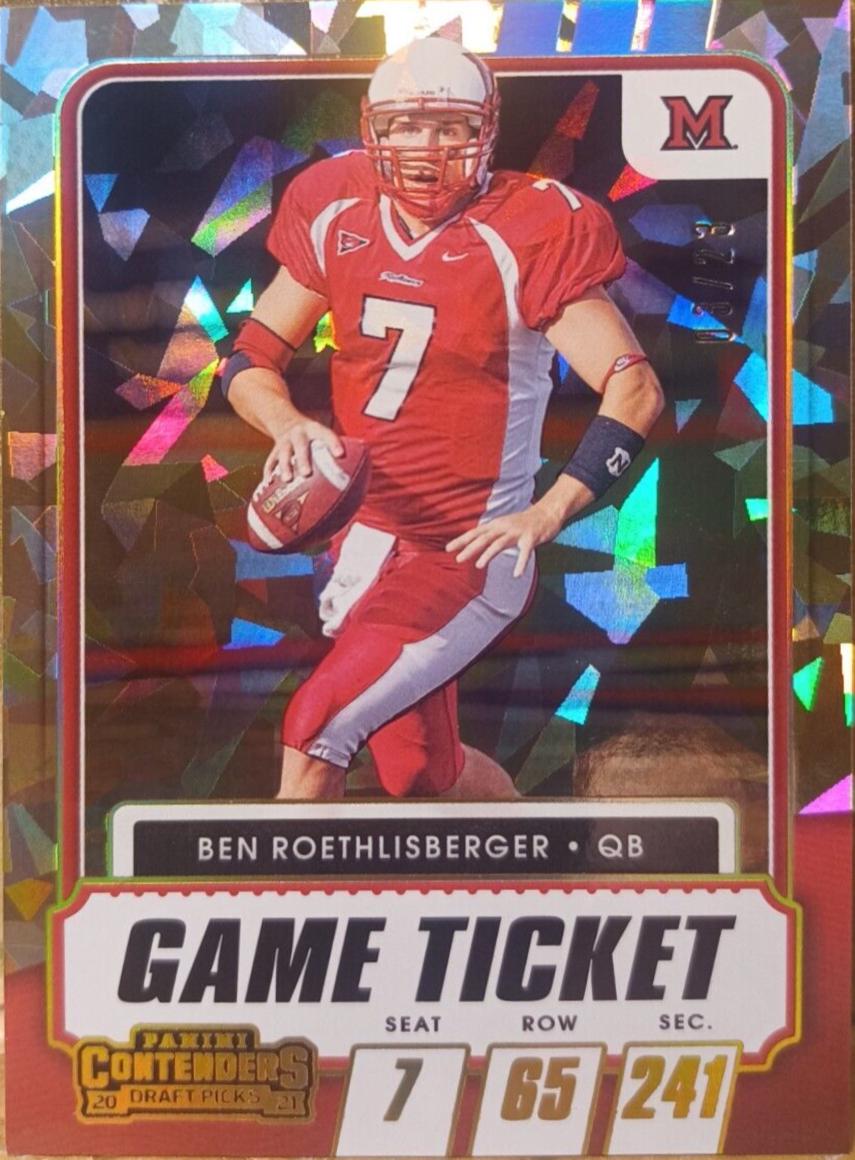 Ben Roethlisberger [Cracked Ice Ticket] #12
