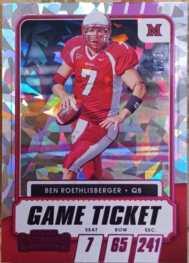 Ben Roethlisberger [Pink Cracked Ice] #12
