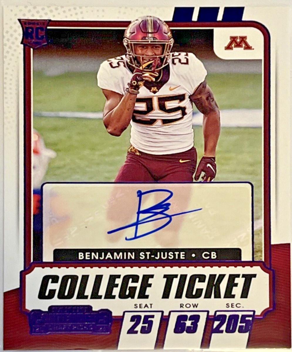 Benjamin St Juste [Autograph Purple] #196