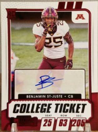 Benjamin St Juste [Autograph Red] #196